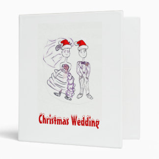 Christmas Wedding Binder
