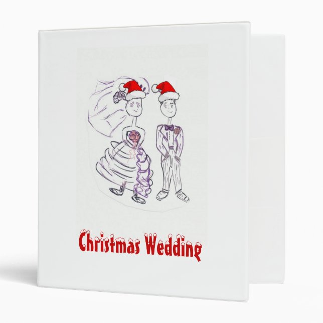 Christmas Wedding Binder (Front/Inside)