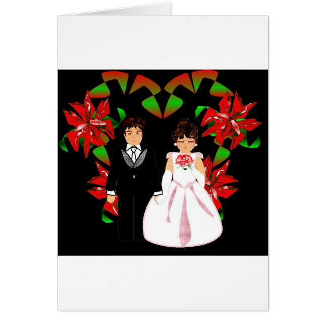 Christmas Wedding Couple Customizable (Front)