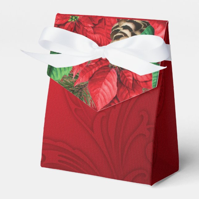 Christmas Wedding Favour Box (Front Side)