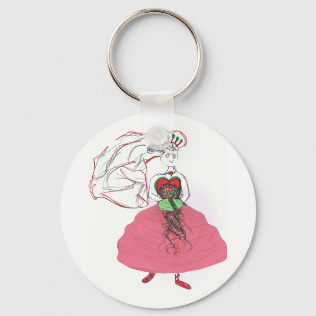 Christmas Wedding Keychain (Front)