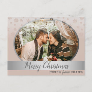 Christmas Wedding Save The Date Invitation