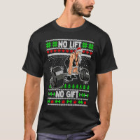Christmas Weightlifting No Lift No  Gym Santa Work