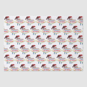 Christmas Welcome to Las Vegas Sign Tissue Paper
