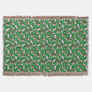 Christmas Westie Throw Blanket