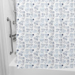 Christmas white blue knitted winter wear<br><div class="desc">White background with a pattern in blue of knitted mittens,  socks and beanies.</div>
