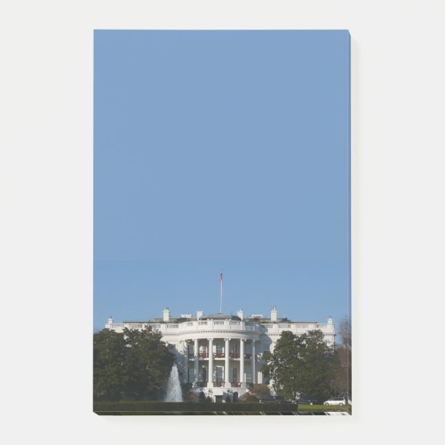 Christmas White House for Holidays Washington DC Post-it Notes (Front)