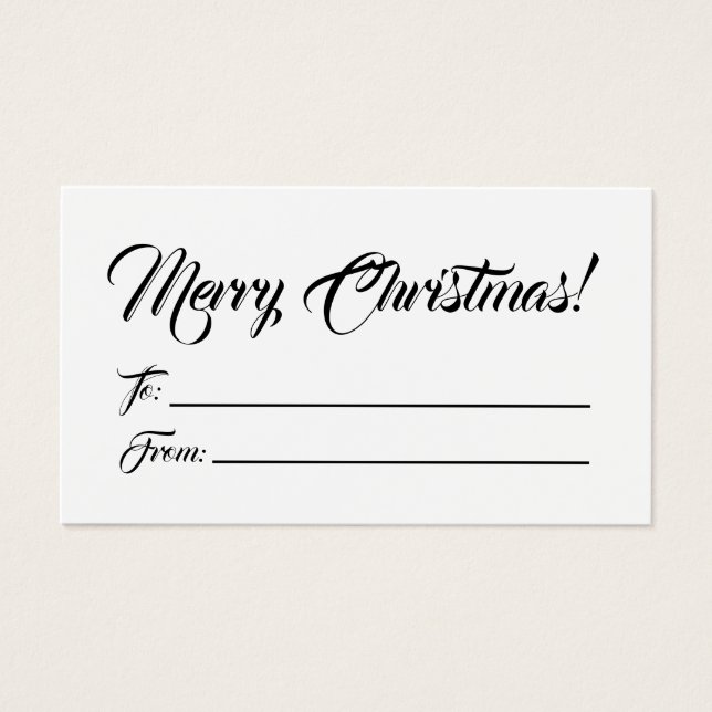Christmas white to from blank script (Devant)