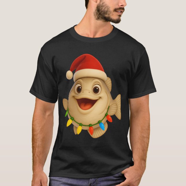 Christmas Whiting Fish T-Shirt (Front)