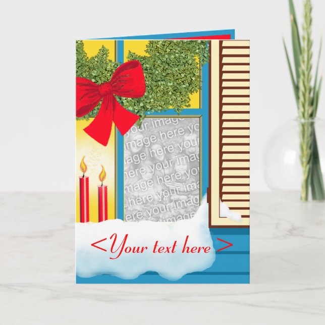 CHRISTMAS WINDOW Card (Front)