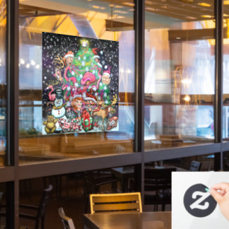 Christmas Window Cling