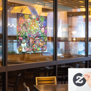 Christmas Window Cling