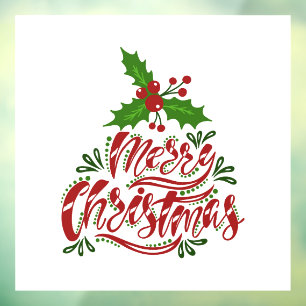 Christmas Window Cling