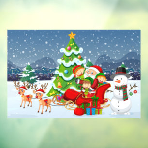 Christmas Window Cling