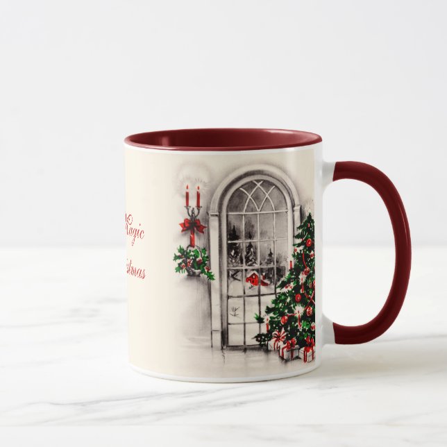Christmas Window Coffee Mug (Right)