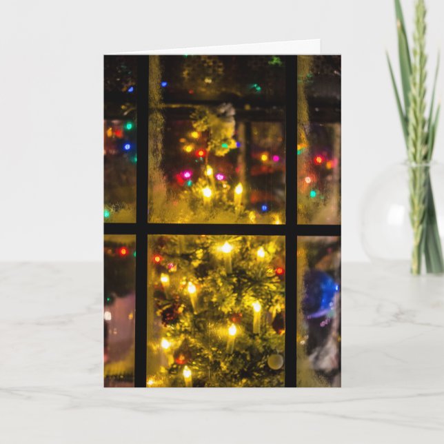 Christmas Window Holiday Card (Front)