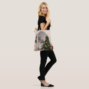 Christmas Window Lights Tote Bag