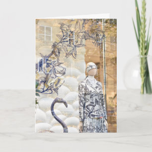 Christmas Window Shopping London Festive Season Card