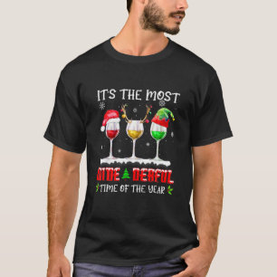 Christmas Wine - Funny Xmas Alcohol For Women T-Shirt