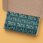 Christmas Wine Lover  Tissue Paper<br><div class="desc">This design may be personalized by choosing the Edit Design option. You may also transfer onto other items. Contact me at colorflowcreations@gmail.com or use the chat option at the top of the page if you wish to have this design on another product or need assistance with this design. See more...</div>