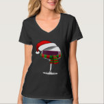 Christmas Wine Shirt Glass Women Red Wine Santa Ha<br><div class="desc">Christmas Wine Shirt Glass Women Red Wine Santa Hat</div>