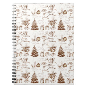 Christmas, Winter and New Year Design Notebook