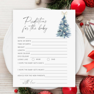 Christmas winter baby predictions and advice