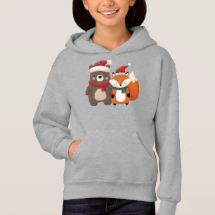 Christmas/Winter Cute Bear & Fox