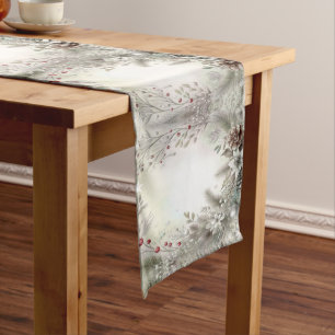 Christmas Winter Holiday Table Runner