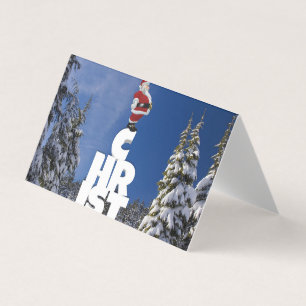 Christmas winter landscape