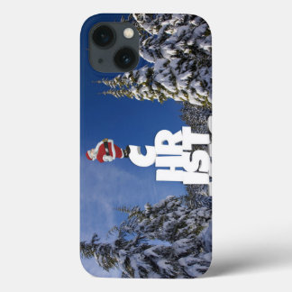 Christmas winter landscape iPhone 13 case