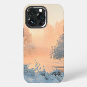 Christmas winter landscape iPhone 13 pro case