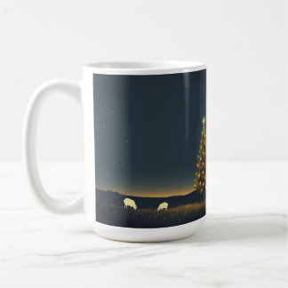 christmas winter night mug