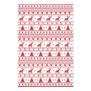 Christmas/Winter pattern Photo Print
