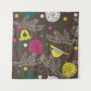Christmas winter pattern tapestry