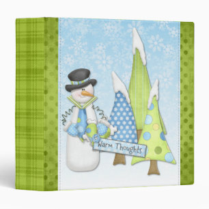 Christmas   Winter Scrapbooking Binder