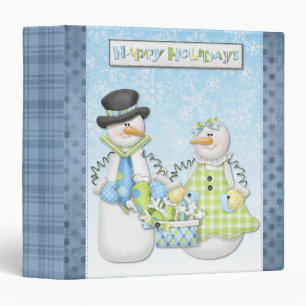 Christmas   Winter Scrapbooking Binder