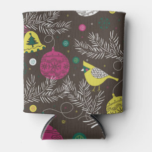 Christmas Winter: Seasonal Pattern. Can Cooler