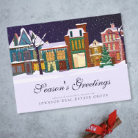 Christmas Winter Village | Season's Greetings