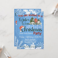 Christmas Winter Wonderland Corporate Party