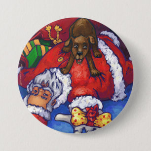 Christmas Wish 3 Inch Round Button