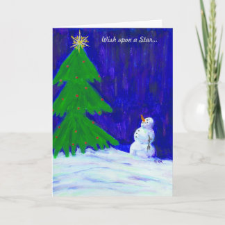 Christmas, Wish upon a Star...Holiday Card
