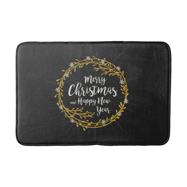 Christmas Wishes bath mats (Front)