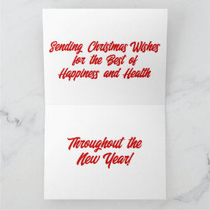 Christmas Wishes Card