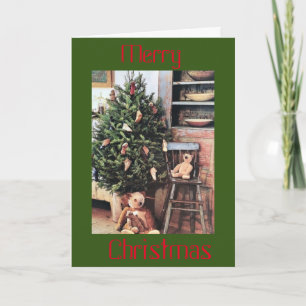 CHRISTMAS WISHES FOR FAMILY, FRIENDS & HAPPINESS CARD