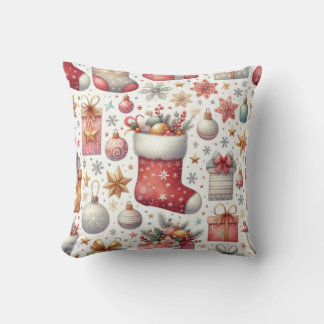Christmas Wishes Throw Pillow