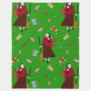 christmas Witch Befana blanket
