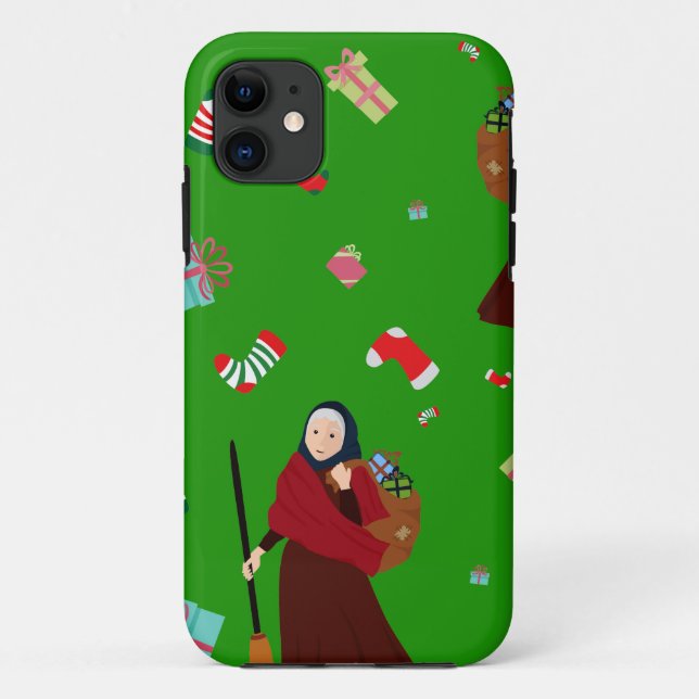christmas witch Befana Case-Mate iPhone Case (Back)