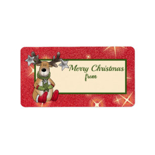 Christmas with Elk Label