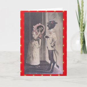 Christmas with Krampus Holiday Card